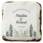 Mariage d'hiver en montagne