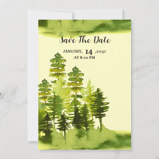 Mariage d'hiver montagne Joyeuse invitation voitur