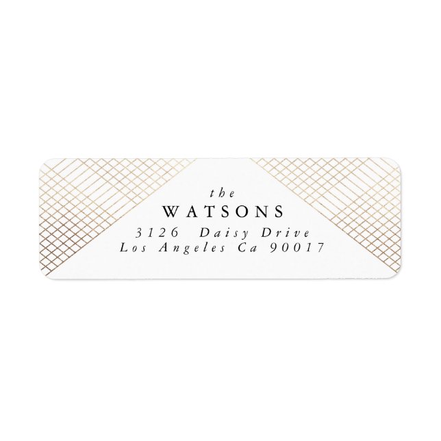 Mariage Diamond Géométrique White Gold Gatsby (Devant)