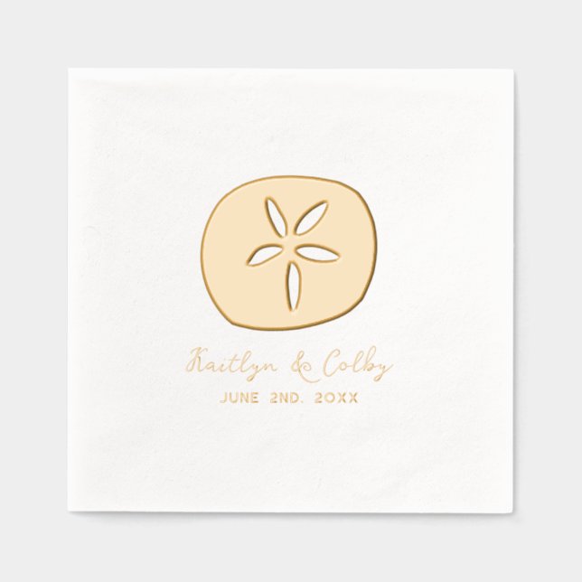 Mariage Dollar de sable (Recto)