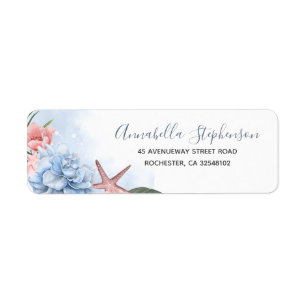 Mariage Dusty Blue et Blush Beach