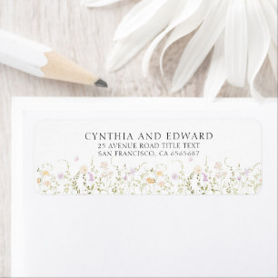 Mariage Élégant de Fleurs Sauvages de Prairie Esti