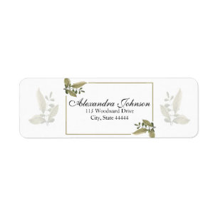 Mariage Élégant Minimaliste avec Verdure