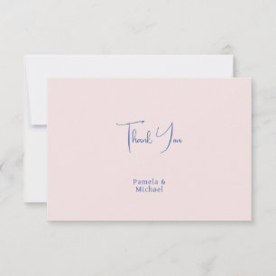 Mariage Élégant minimaliste Merci classique