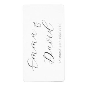 Mariage élégant personnalisé
