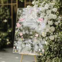 Mariage Élégant Rococo à Couronne Florale Fantaisi