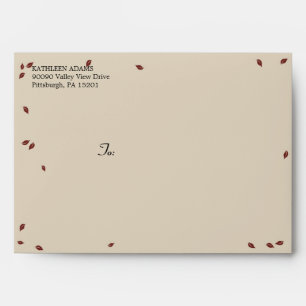 Mariage en chêne - Enveloppe A7