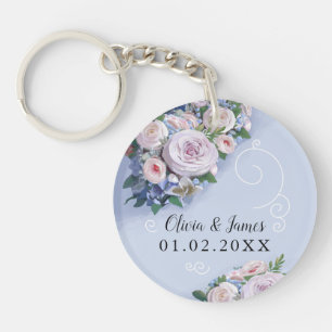 Mariage en couple Rose de Peony pour Porte - clé f