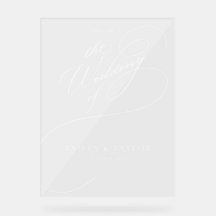 Mariage en lettres main