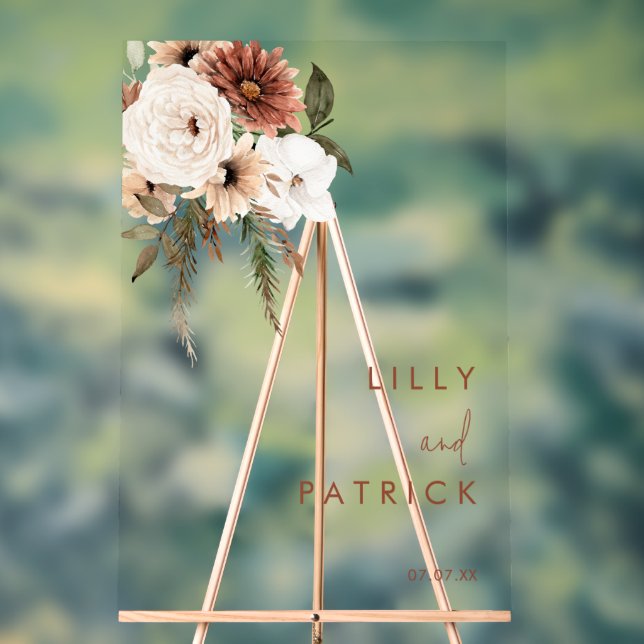 Mariage en terre cuite fleurie de Bohême (Neutre)