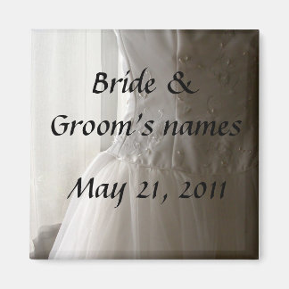 Mariage Enregistrer la date magnets