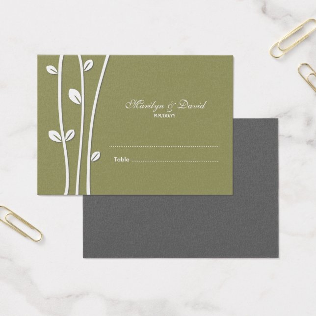 Mariage Escort à branches blanches (Bureau)