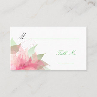 Mariage Escort Invité Cartes de Place