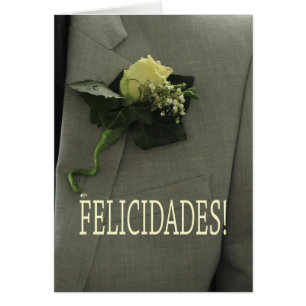 Mariage espagnol félicitations