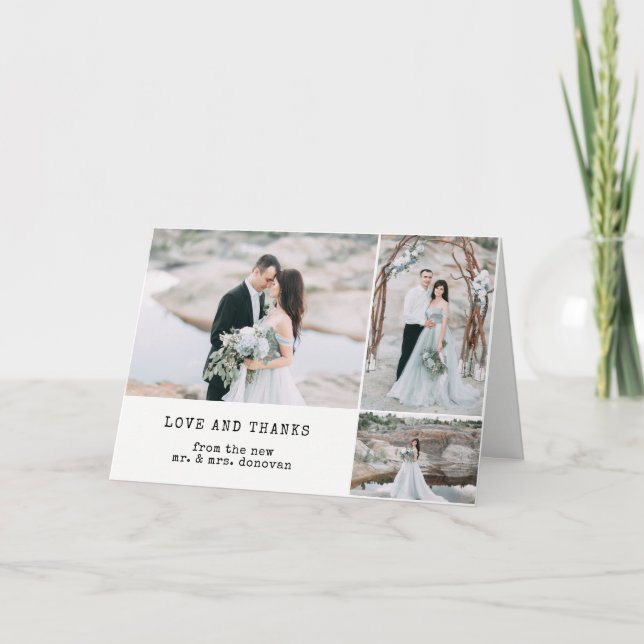 Mariage Éthéré | Merci 3 Photo (Devant)