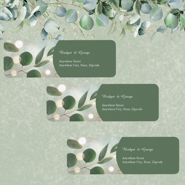 Mariage Eucalyptus Vert Sage romantique (Créateur téléchargé)