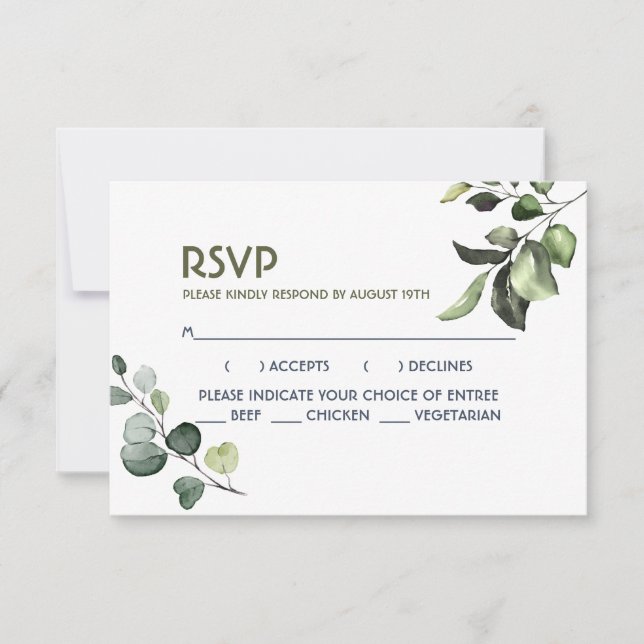 Mariage extérieur Feuille  de verdure Réponse du j (Devant)