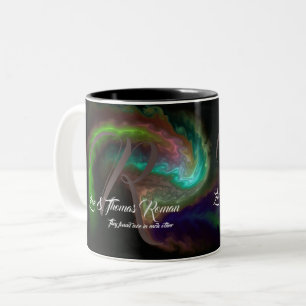 Mariage Famille monogrammée Coffee Mugs