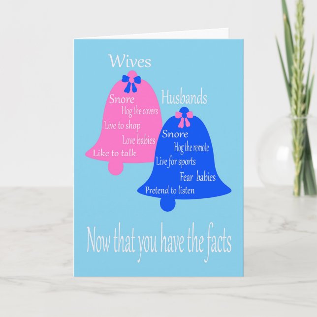 Mariage Félicitations Carte de voeux (Devant)