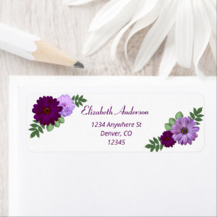 Mariage Fleur de Pivoine Pourpre