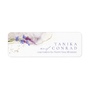 Mariage fleur sauvage Aquarelle Peri ID954
