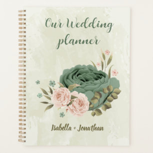 mariage fleurs rose sauge