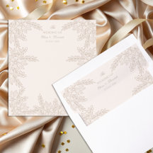 Mariage floral classique