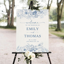 Mariage floral de Chinoiserie