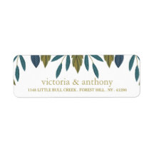 Mariage floral feuille rustique