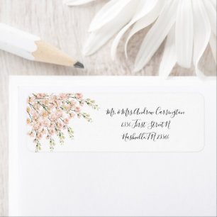 Mariage floral Fleur sauvage élégant rose