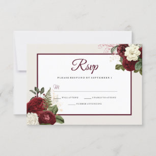 Mariage floral romantique Bourgogne RSVP