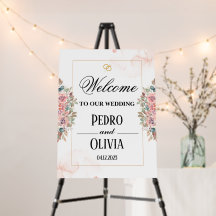 Mariage floral rose moderne