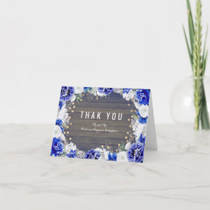 Mariage floral rustique de la marine Merci
