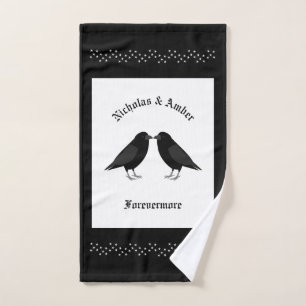 Mariage gothique Baiser Ravens Personnalisé
