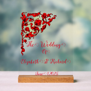 Mariage gothique foncé