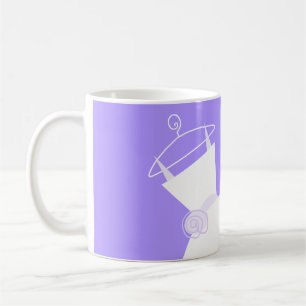 Mariage Gown Purple mug