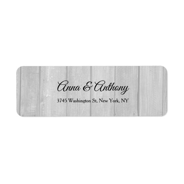 Mariage Grey Professionnel Créatif Élégant Plain (Devant)