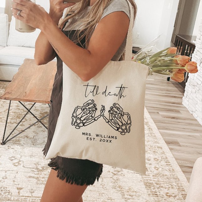 Mariage Halloween personnalisé jusqu'à Sac fourre- (Créateur téléchargé)