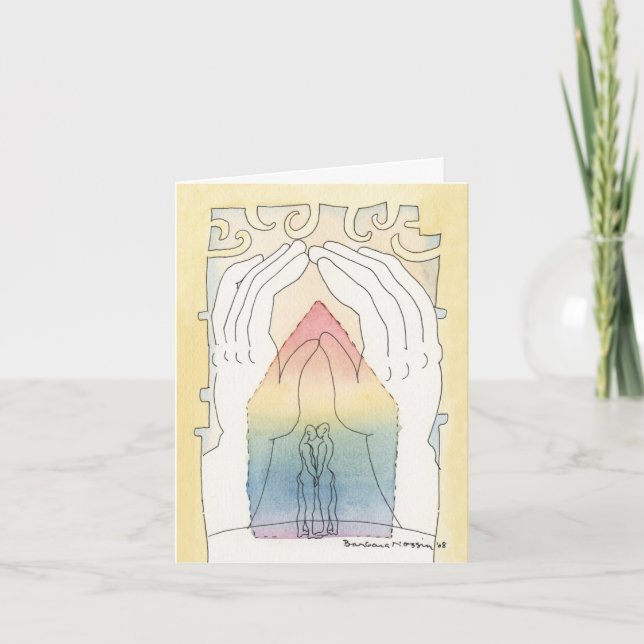 Mariage homosexuel ou carte pour notes des (Devant)