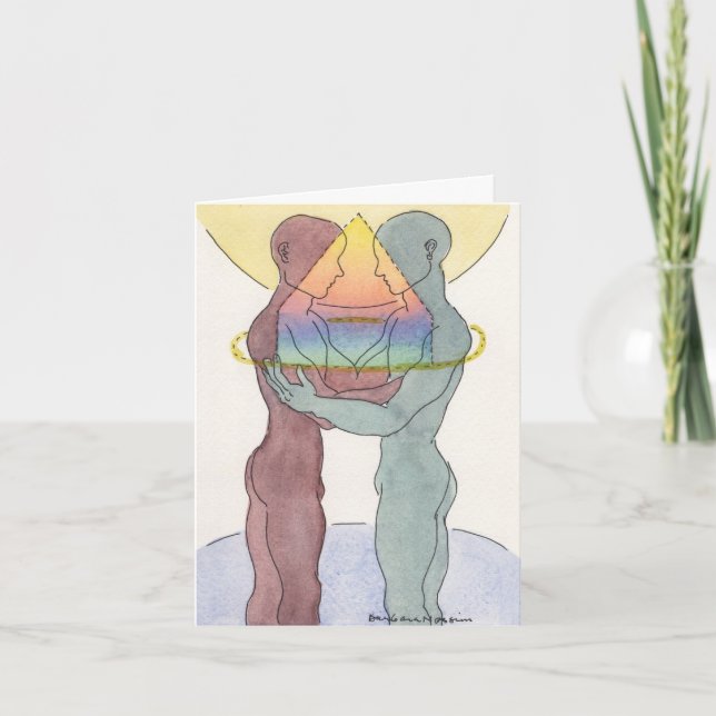 Mariage homosexuel ou carte pour notes des (Devant)