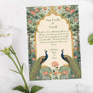Mariage indien de luxe Pichwai Merci