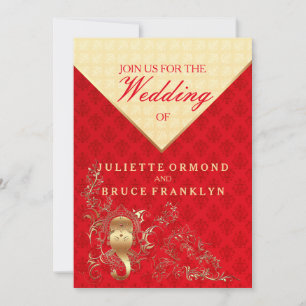 Mariage indien - Invitation