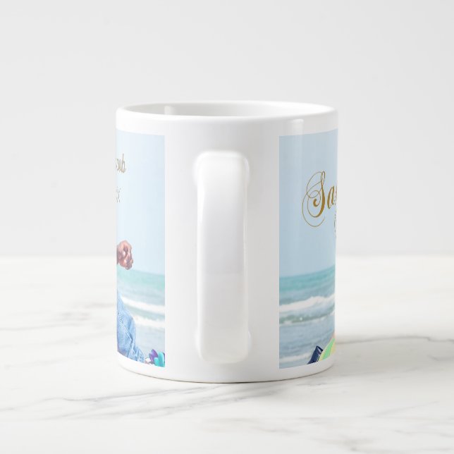 Mariage Keepsaké Photo Mug (Dos)