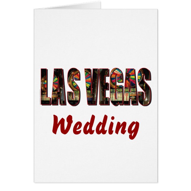 Mariage Las Vegas (Devant)