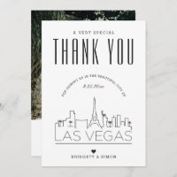 Mariage Las Vegas | MERCI + CARTE PHOTO
