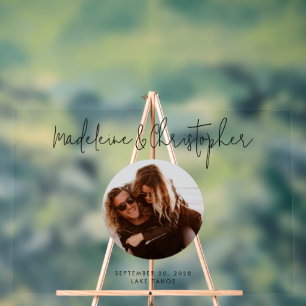 Mariage Livre d'invité Alternative Script Photo