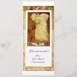 MARIAGE LOVE PEACOCK MONOGRAM Programme Brown