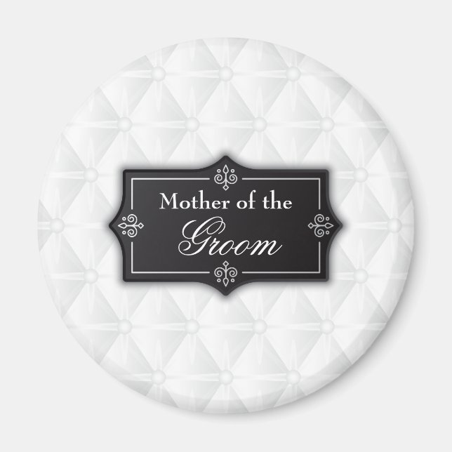 Mariage Luxueux de la Mère du Marié | Aimant (Devant)