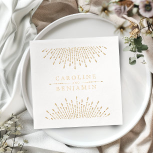 Mariage luxueux glamour paillettes déco vintage