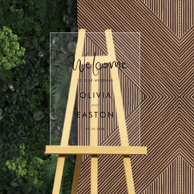 Mariage manuscrit Whimsical Bienvenue (Créateur téléchargé)